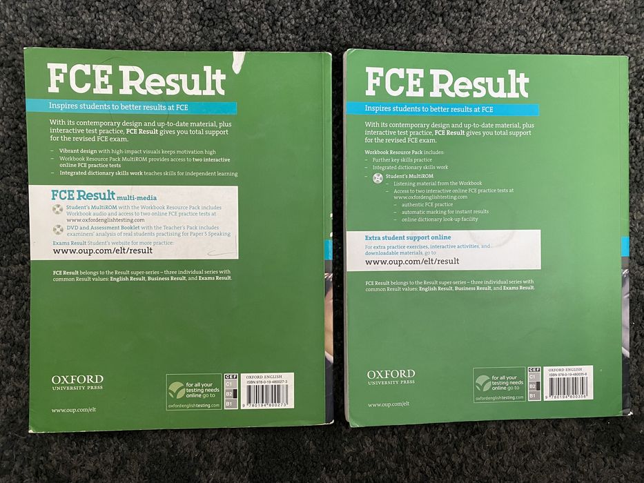 FCE Results, Oxford University Press