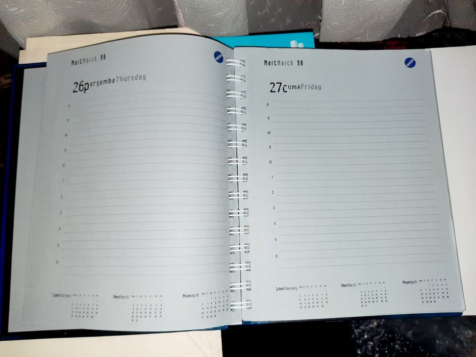 Ежедневник турецкий блокнот