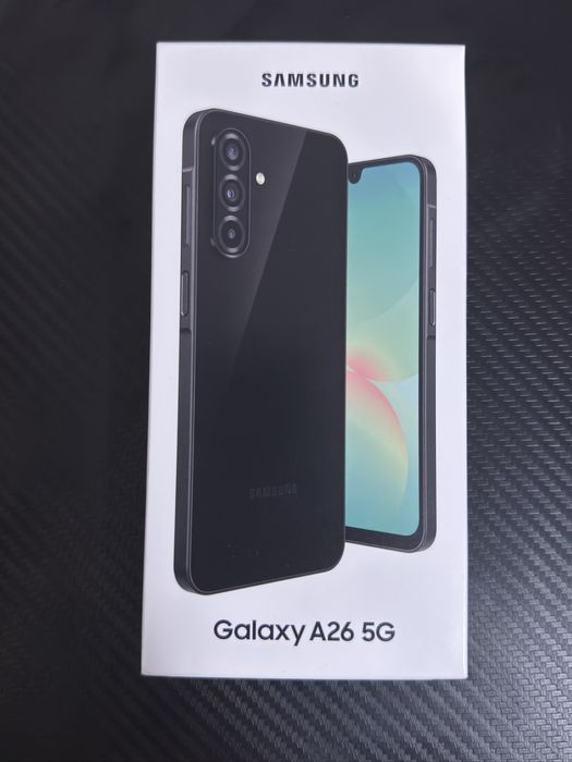 Samsung Galaxy A26, Dual SIM, 6GB RAM, 128GB, 5G, Black