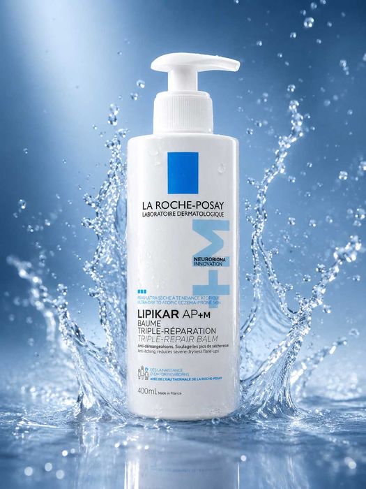 La Roche-Posay Lipikar Baume AP+M-Qichishish, quruqlikka qarshi balsam