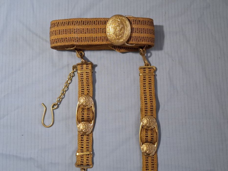 Капитанский парадный ремень.