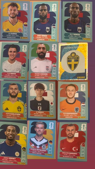 Vand carte cu abtibilduri fifa 2026