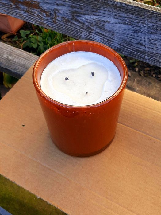 lumânare vas sticlă