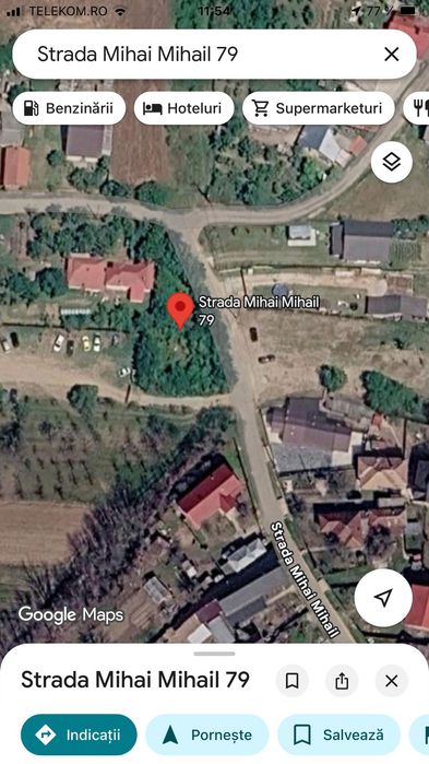 Teren ideal pentru casa-liniște,natura și acces rapid la oraș