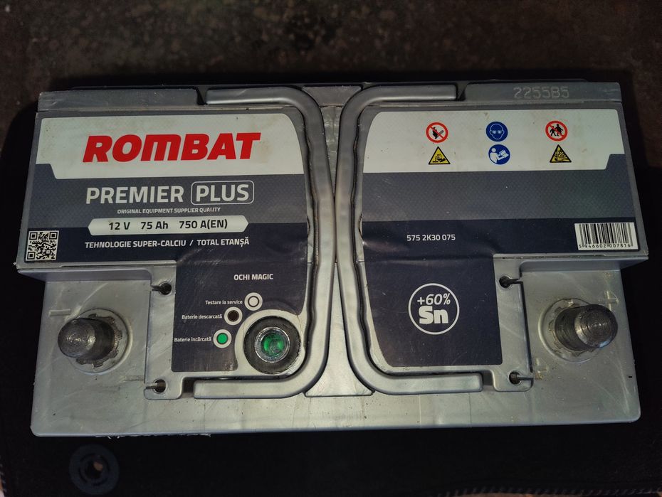 baterie nouă Rombat 75ah