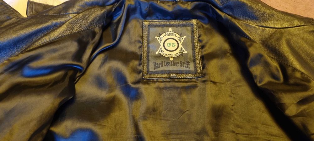 Geaca de dama Hard Leather Stuff slimfit din piele naturala, gothic XL