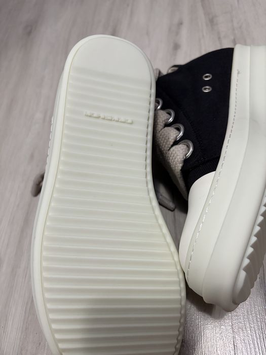 Rick Owens Ramones low jumbo laces