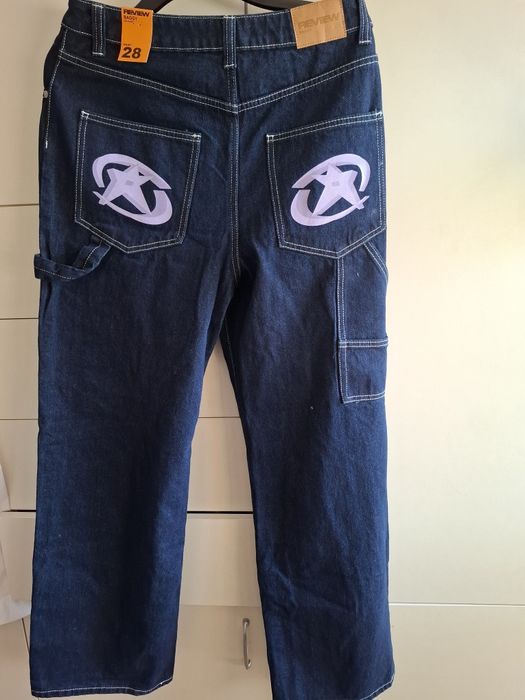 Нови Baggy дънки Review, 28 размер