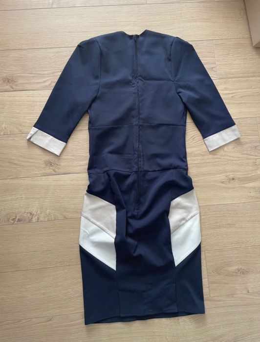 Rochie office mulata Raluca martinescu, XxS/ XS, bleumarin