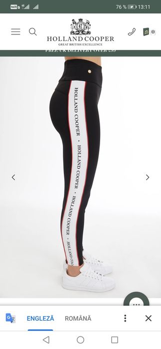 Colanți sport dama  Holland Cooper mar S