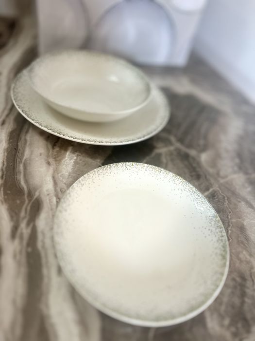 Set Masă 18 Piese Tognana Astrid - Porțelan Nou, Model Elegant