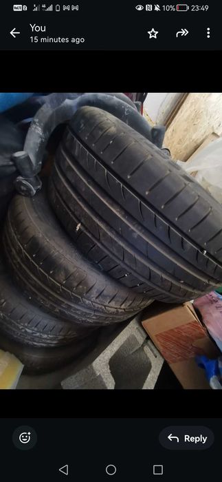 vând 4 roti de vw Tiguan.