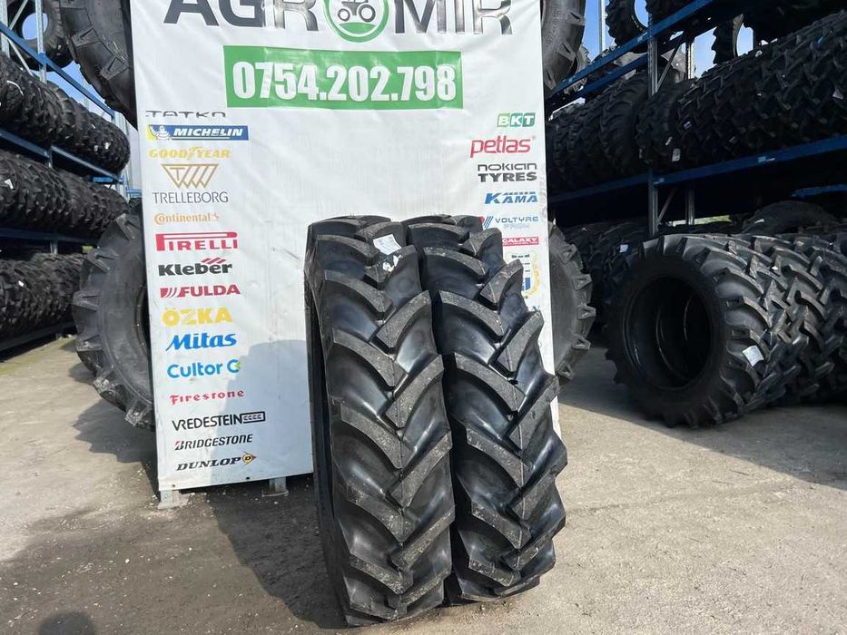 Marca OZKA 12.4-32 cu 8 pliuri cauciucuri noi pentru tractor