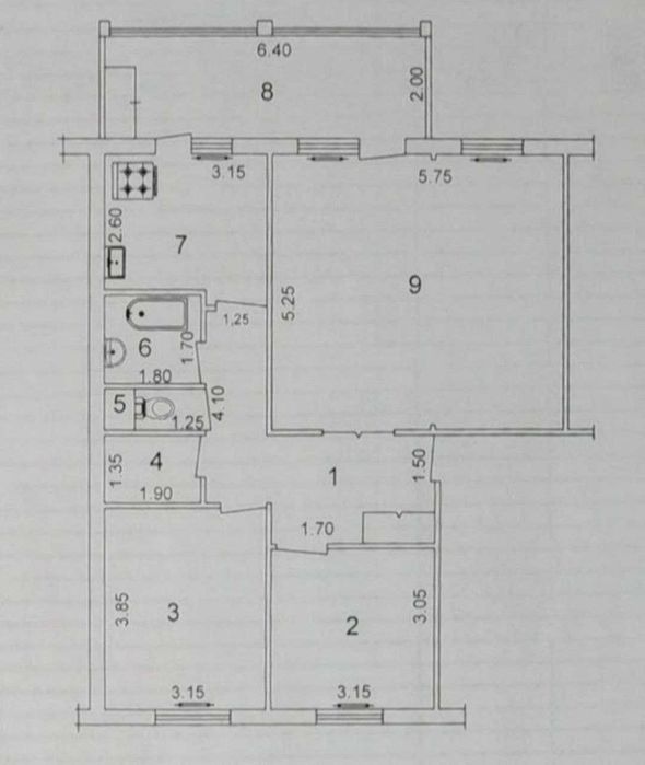 Продаю квартиру ТТЗ-4 Корзинка 4ком №Г81
