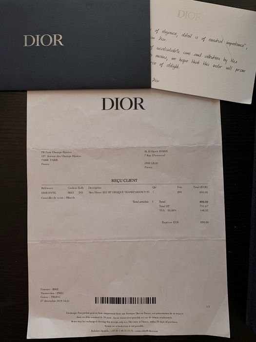Addiasi Dior B23