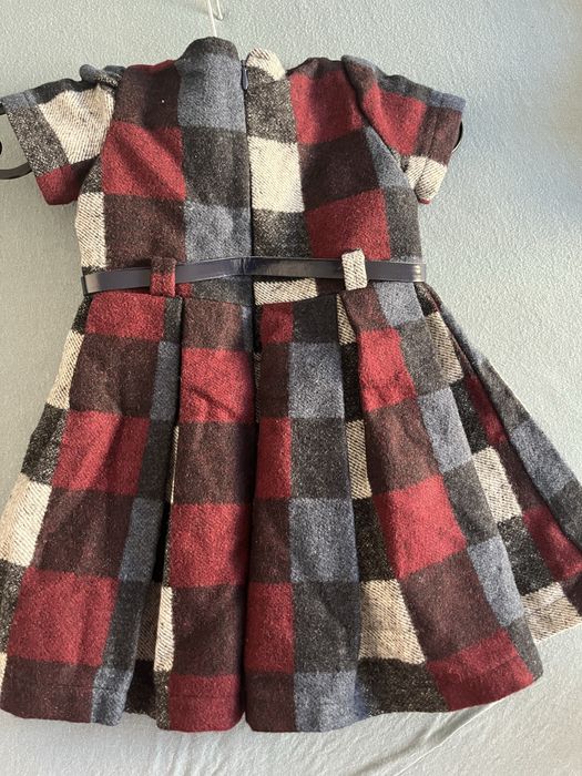 Детска рокля от вълна размер 92