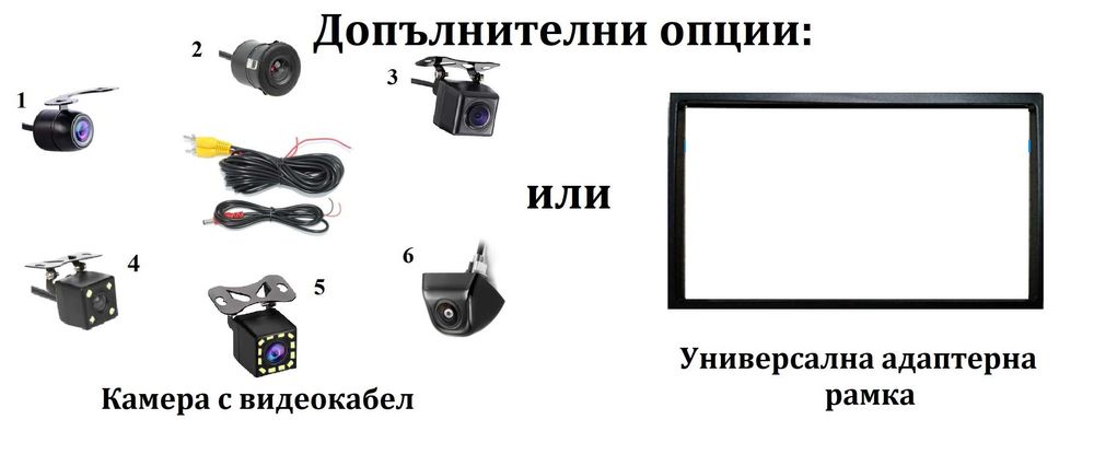 Мултимедия Андроид 7'' 2DIN Wi Fi GPS Универсална
