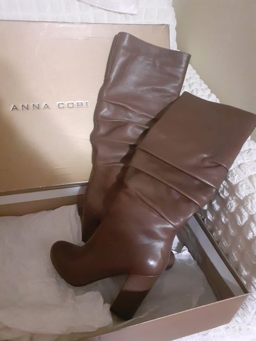 Cizme maro ,Anna Cari