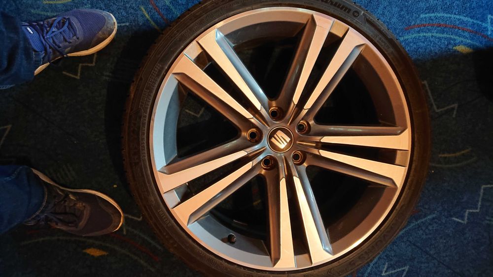 Vand jante originale Seat Leon Cupra 2015 de 19"