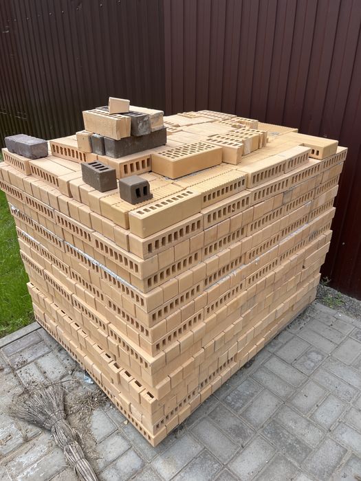 Кирпич облицовочный солома