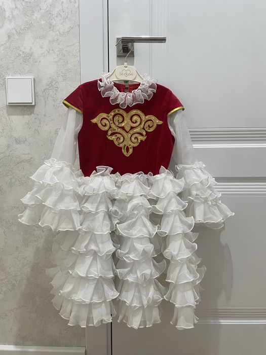 Платье казахское на 4-5 лет