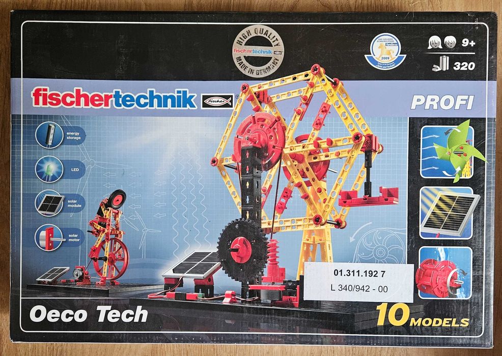 Fischertechnik set Jucarii constructie