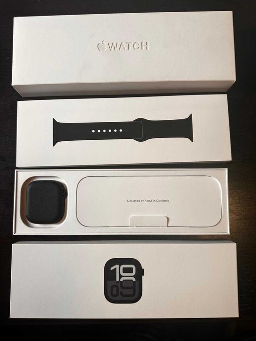 Apple Watch 10, 46mm, JetBlack, GPS | Impecabil