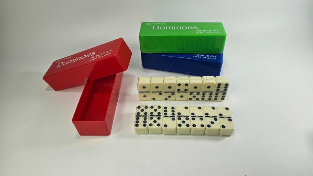 Нов модел Керамично Домино в кутия в 3 цвята