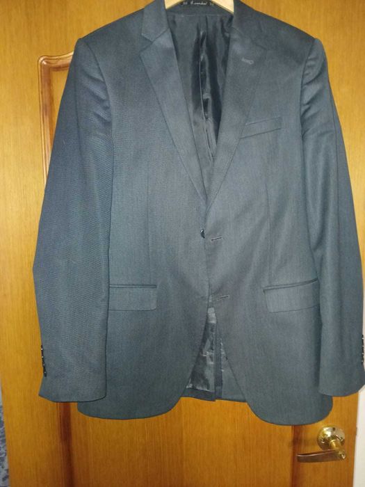 пиджак мужской серый