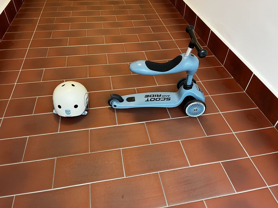 Trotineta Scoot and Ride 2 in 1 + casca