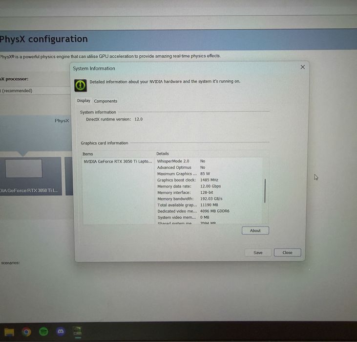 Laptop Lenovo Gaming Nvidia RTX