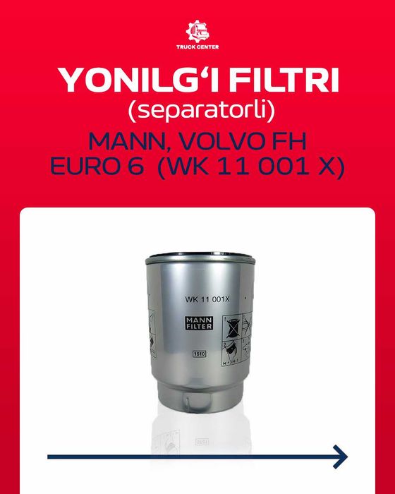 Фуралар учун фильтрлар ОПТОМ нархларда