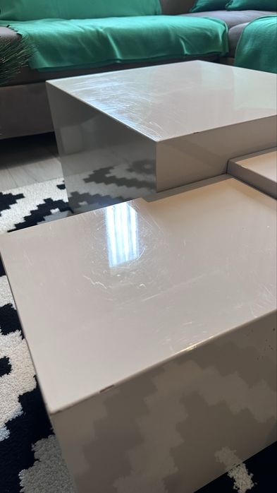 Vand masa modulara geometrica de living