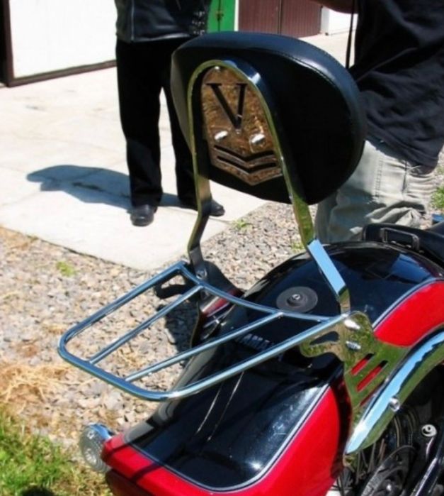 НОВА Задна Облегалка (пасажерска) за YAMAHA XVS 1100 DRAG STAR