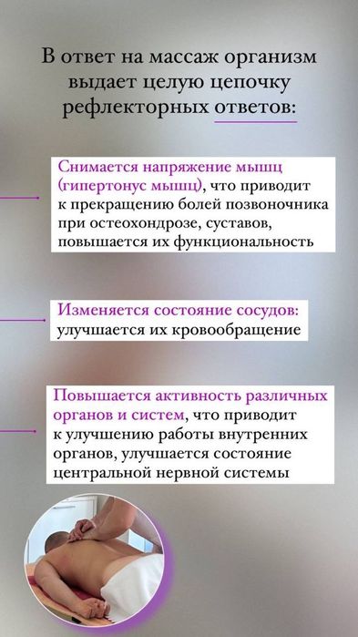 Профессиональный массаж