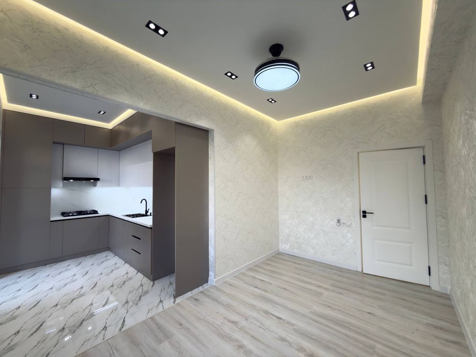 Новостройка после ремонта! Тайер хеч ким яшамаган квартира сотилади!!!