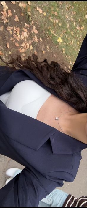 Пиджак темно синий