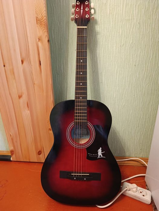 Продам гитару с чехолом