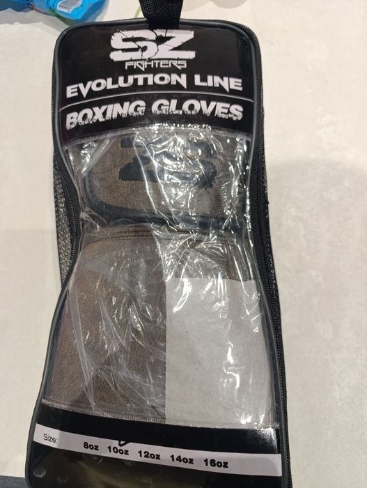 Боксови ръкавици естествена кожа 10oz