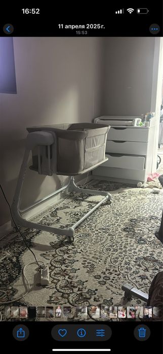 Продас детскую кровать люльку