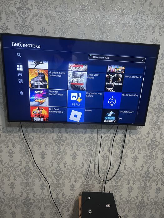 Ps4 слим в отличном состоянии