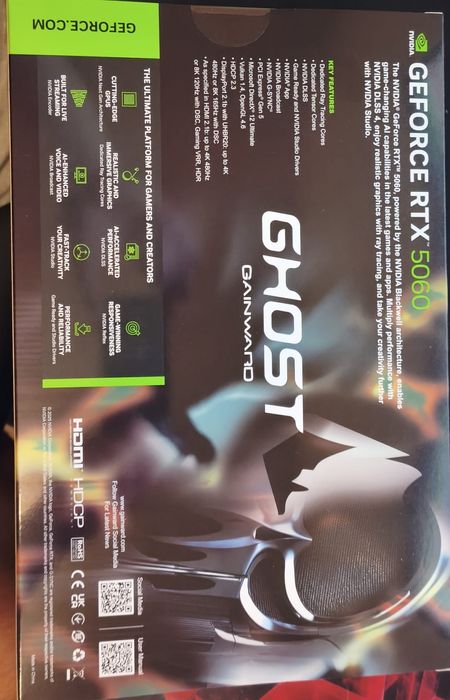 Rtx 5060 8GB GDDR7 Sigilata