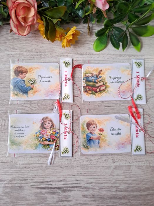 Mărțișoare cu magnet pentru frigider