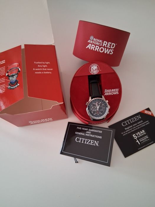 Мъжки часовник "SITIZEN"-Royal Air Force/Red Arrows