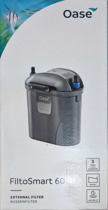 Външен филтър за аквариум Oase FiltoSmart 60.