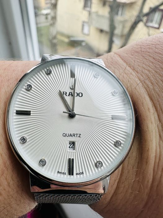 Ceas Rado Centrix Diamonds Quartz Silver