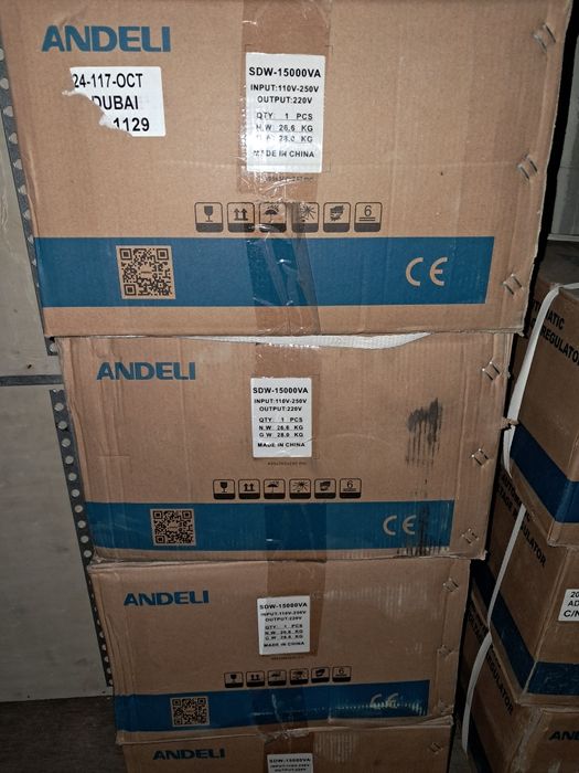 Стабилизатор напряжения SDW-15.000VA ANDELI 110/250V настенный