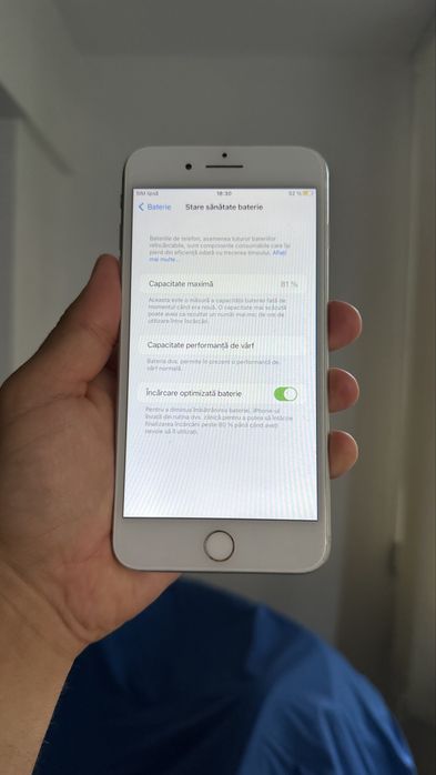 iPhone 7 Plus  Neverlock-32GB-81%--Amprenta OK-Touch Comenzi Eronate-