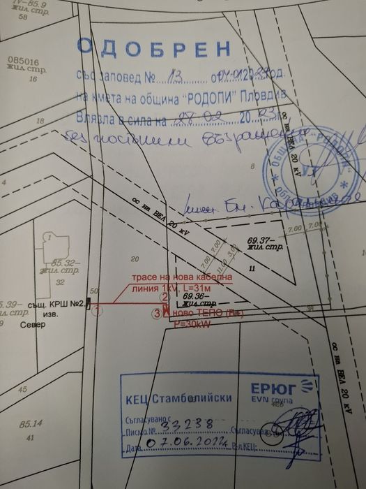 Парцел с.Марково с готов Проект