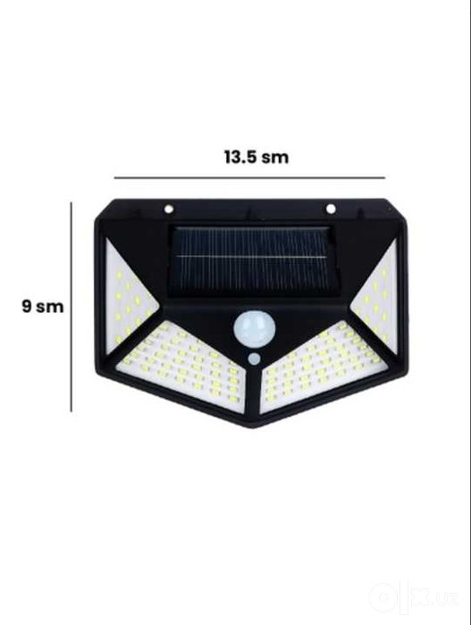 Quyoshli LED devor chiroq. Солнечный уличный прожектор. Модель: ВК-100
